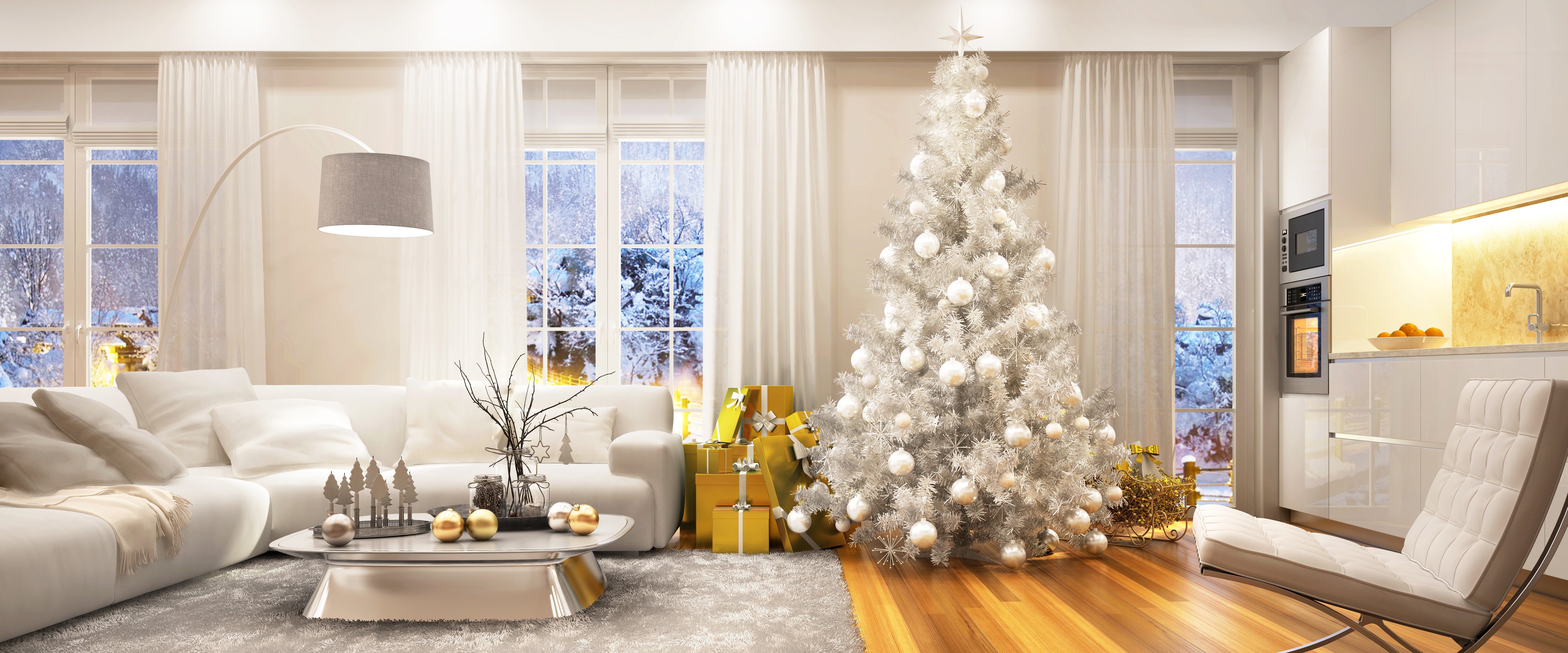 Christmas Ini Big House - HD Wallpaper 
