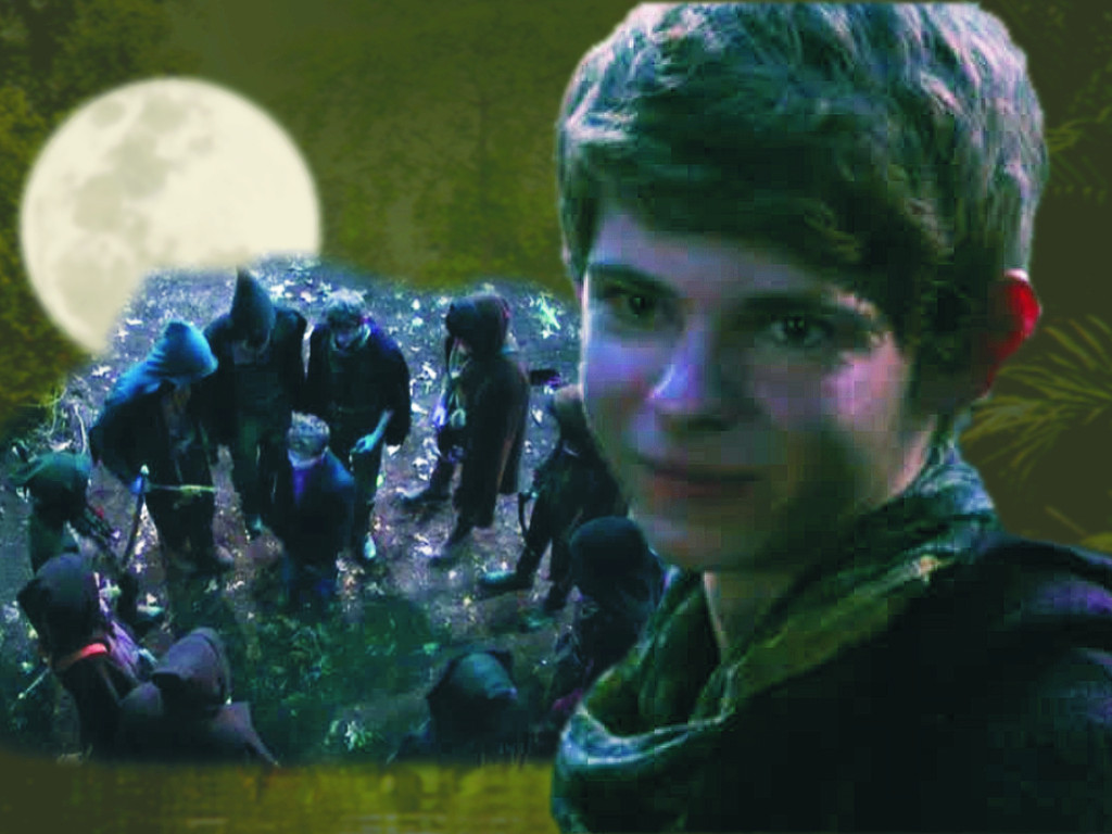 Peter Pan Wallpaper - Full Moon - HD Wallpaper 