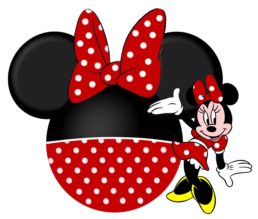 Cute Minnie Wallpaper - Mickey And Minnie Mouse Head Clipart - HD Wallpaper 