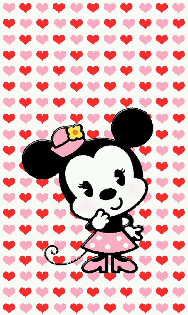 Minnie Mouse, Wallpaper, And Cute Image - Cute Minnie Mouse Png - HD Wallpaper 