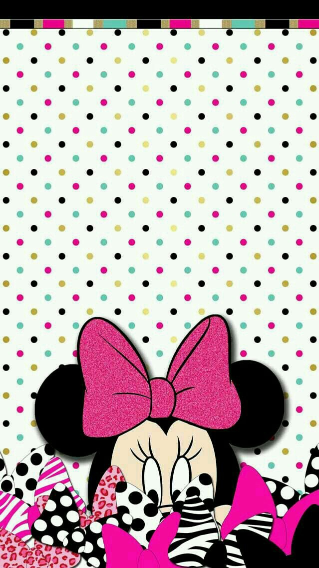 Minnie Mouse And Wallpaper Image - Disney Family Long Sleeve Shirts - HD Wallpaper 