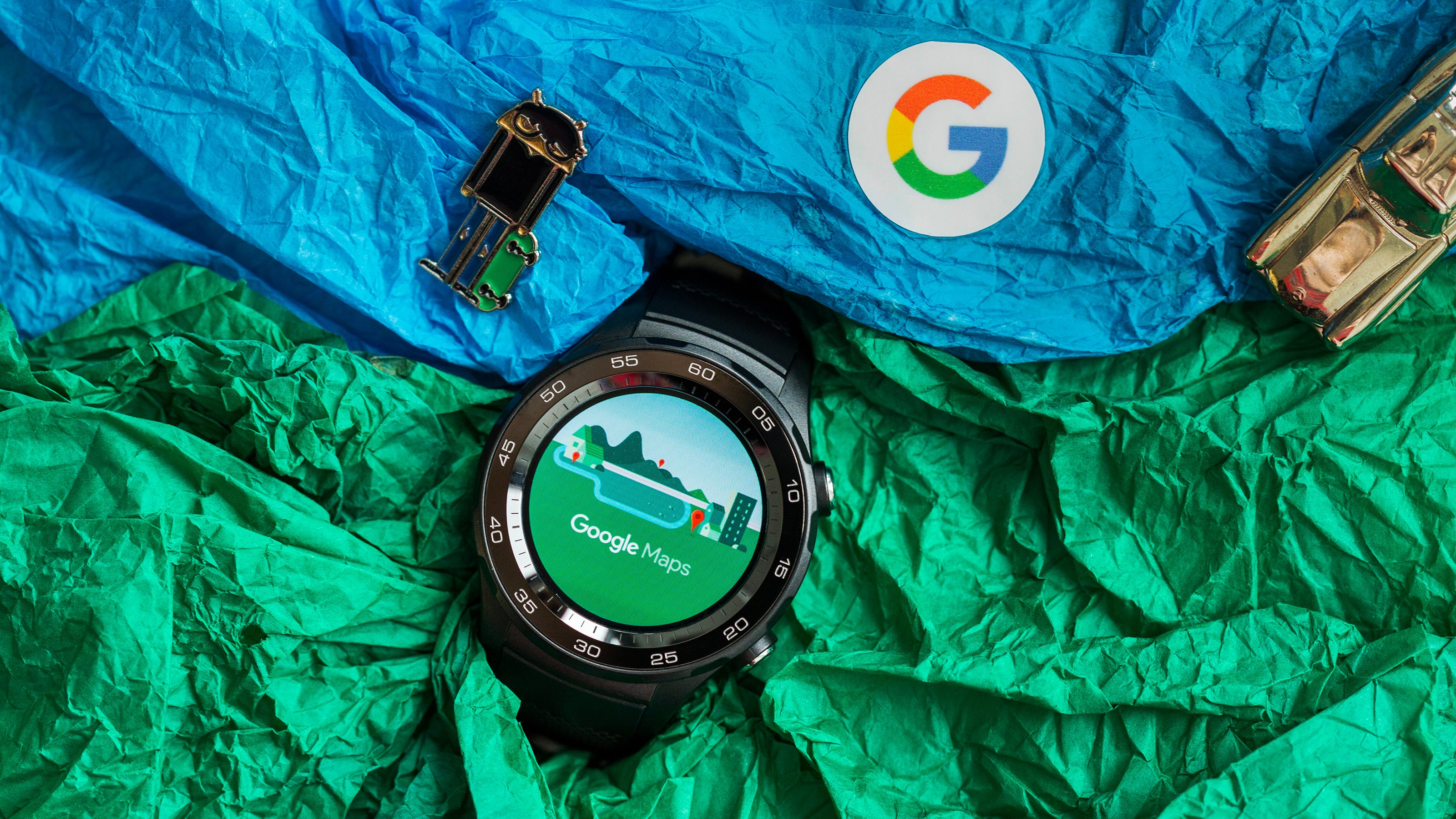 Google Maps Wear Os - HD Wallpaper 