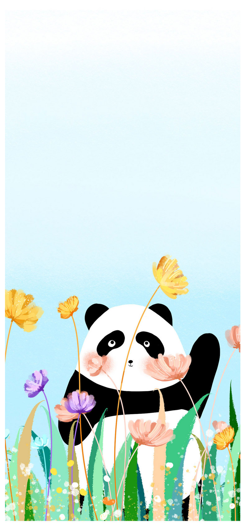 Wallpaper Panda Kartun Kartun - Telefon Duvar Kağıtları Panda - HD Wallpaper 