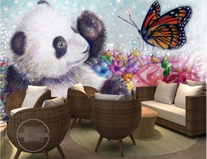 Diamond Painting Panda - HD Wallpaper 