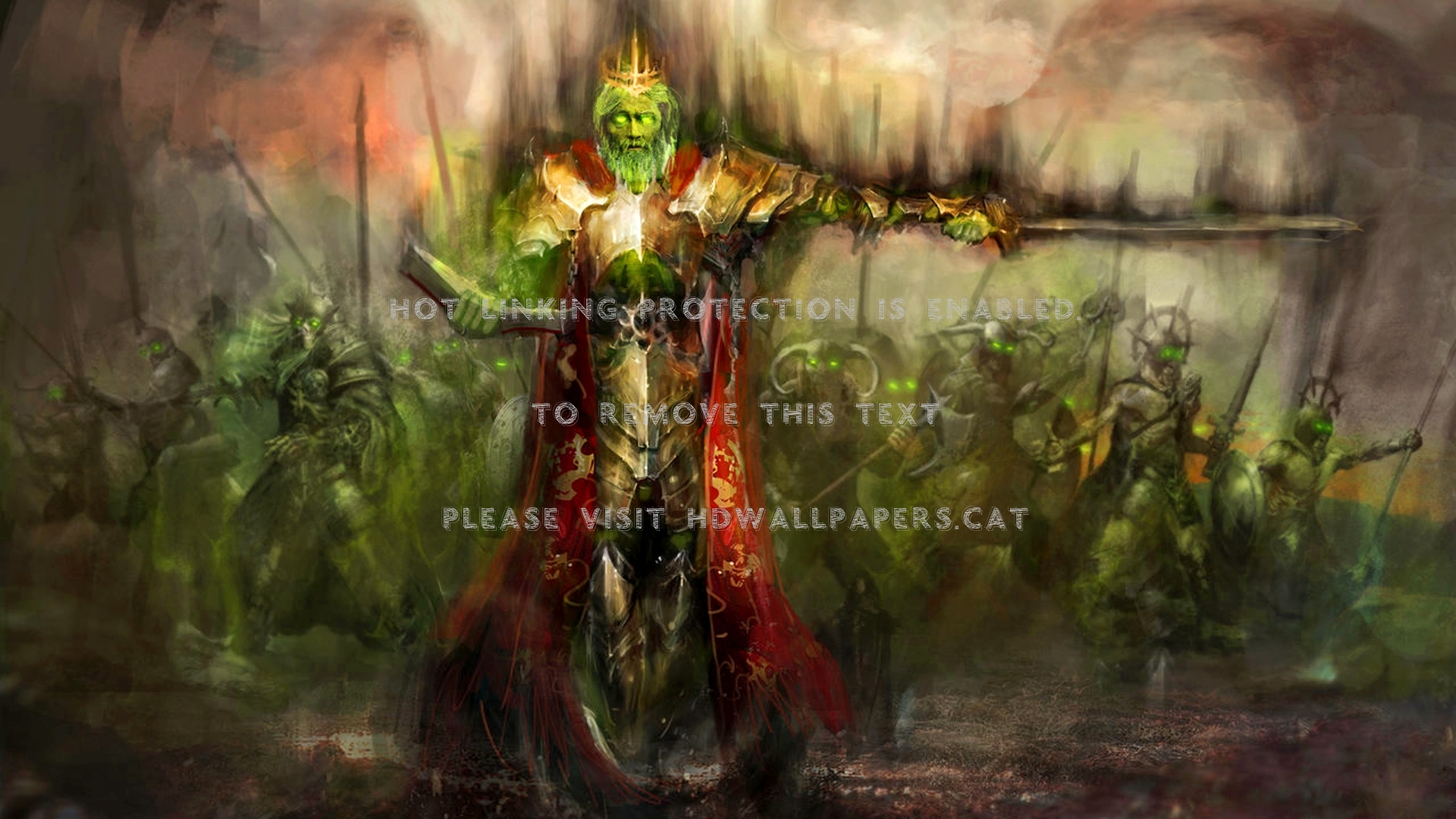 Legion Of The Dead Dark Magic Fantasy - Canvas Print - HD Wallpaper 