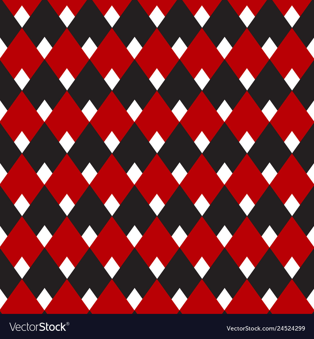 Seamless Pattern Red Black - HD Wallpaper 