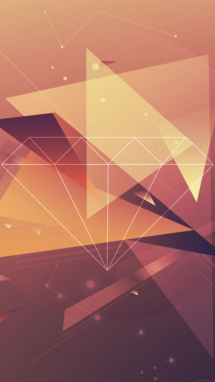 Iphone Geometric Wallpaper White - HD Wallpaper 