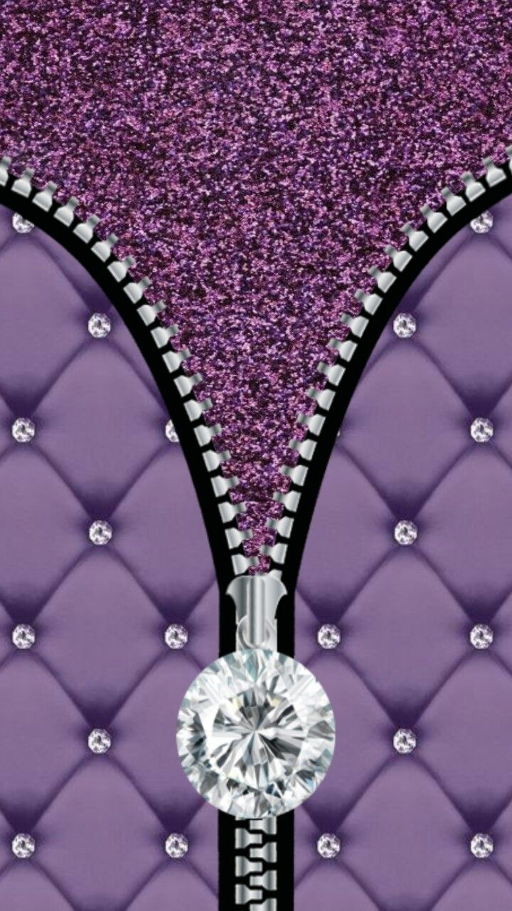 Purple Diamond - HD Wallpaper 