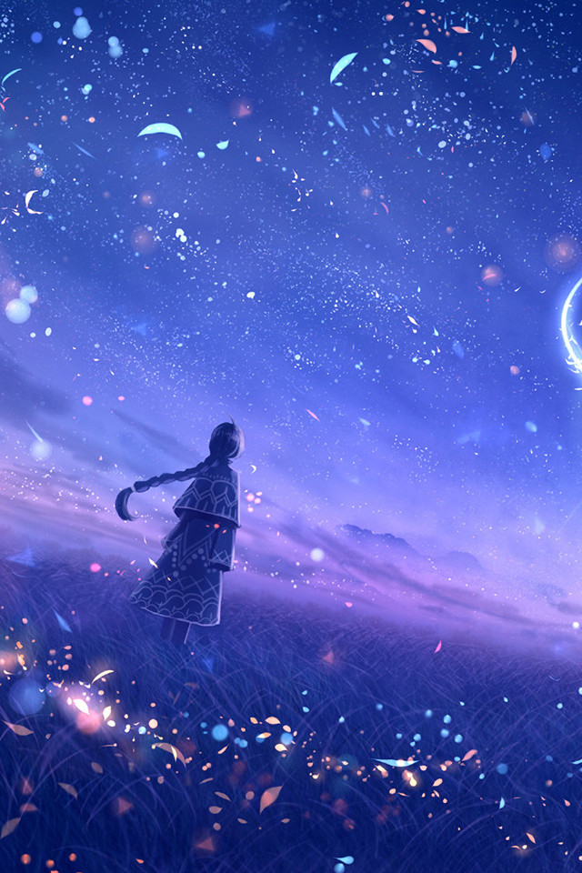 Anime Constellations - HD Wallpaper 