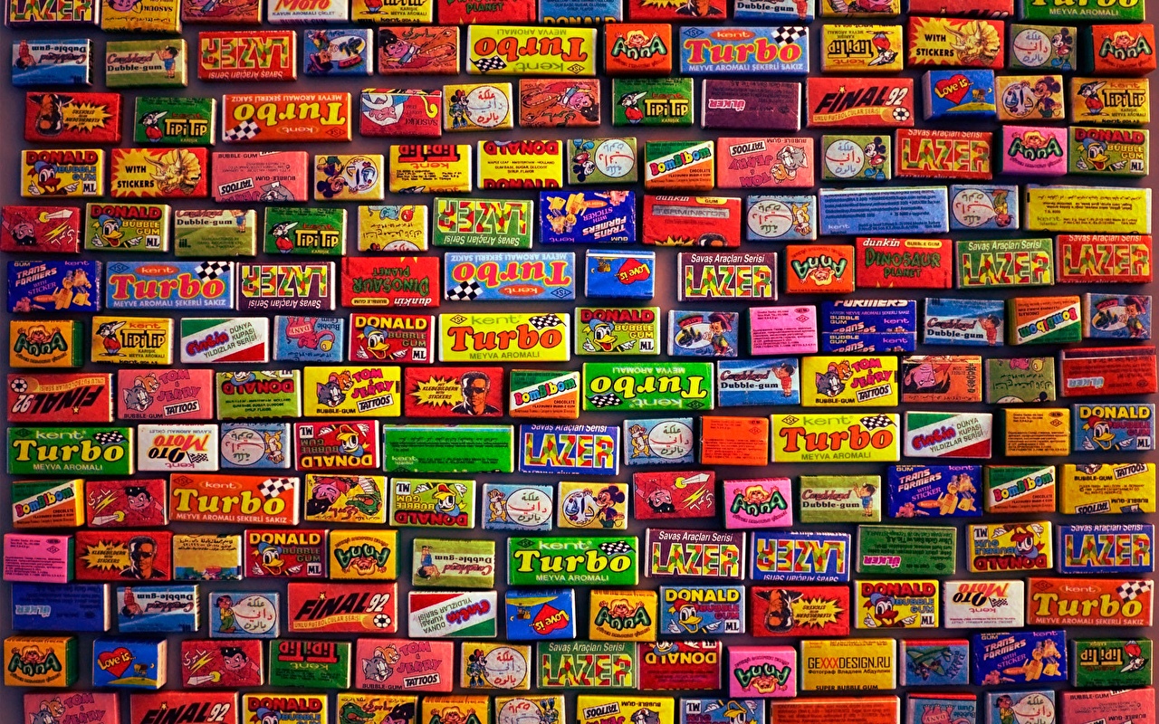 Fond D Écran Chewing Gum - HD Wallpaper 