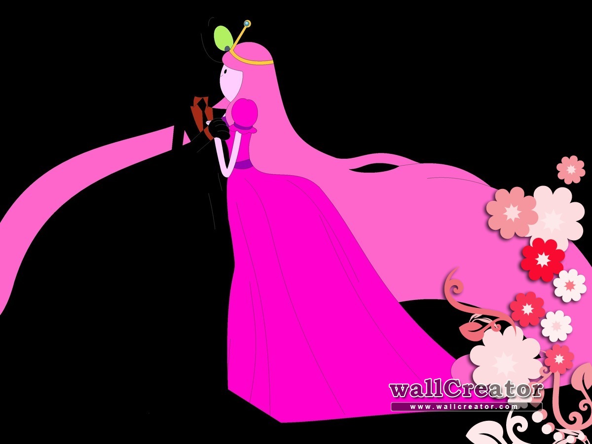 Nergal And Princess Bubblegum - Illustration - HD Wallpaper 