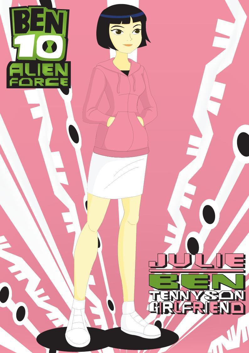 Ben 10 Alien Force - Ben Ten Girlfriend - HD Wallpaper 