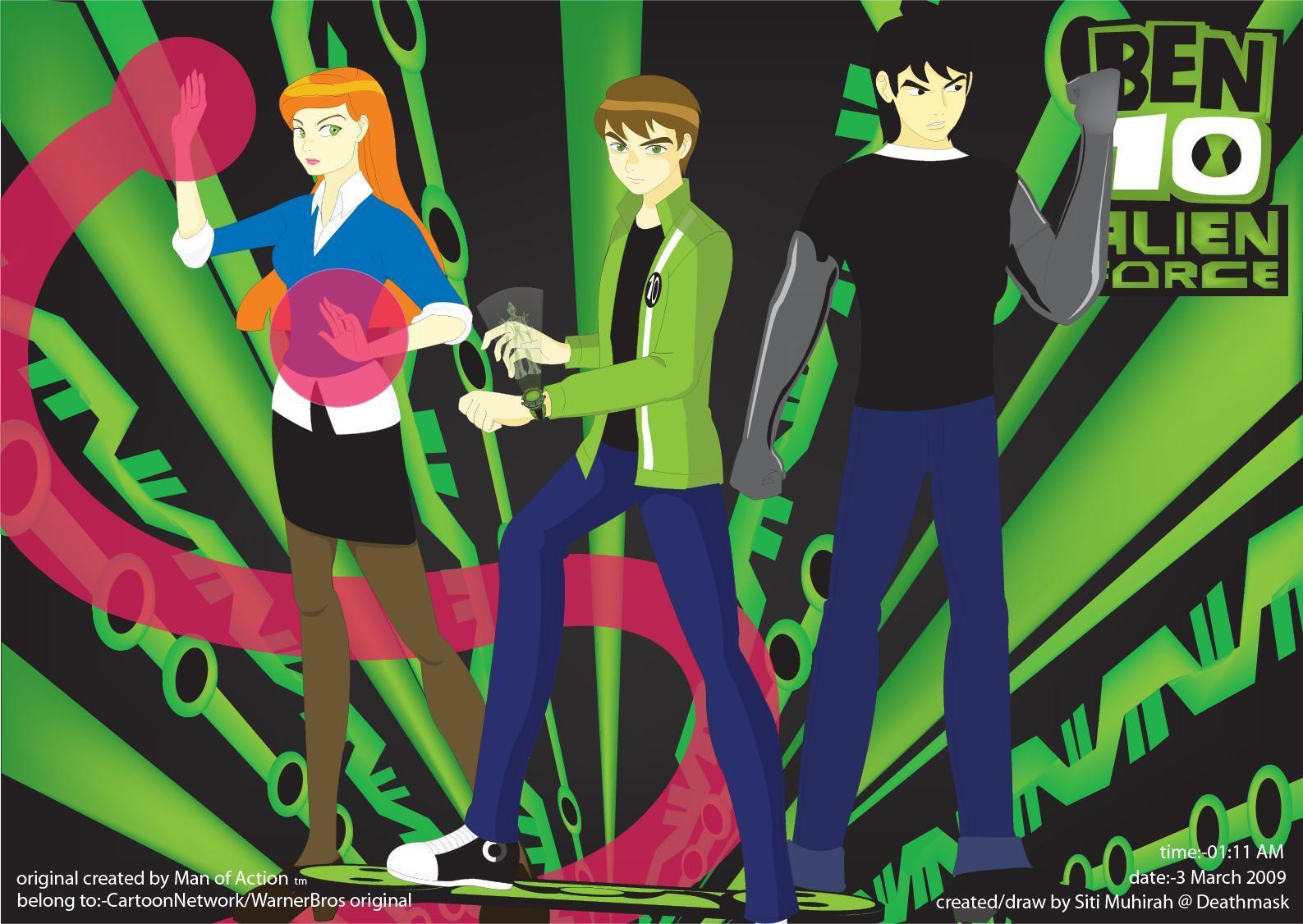 Ben 10 Ultimate Alien Wallpapers - Ben 10 Alien Force Ultimate Alien - HD Wallpaper 