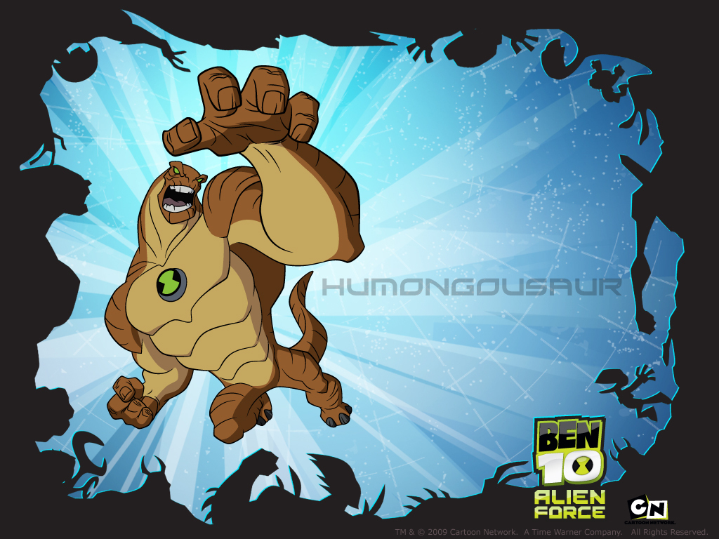 Alien Force Humugasaur - Ben 10 Aliens Hd - HD Wallpaper 