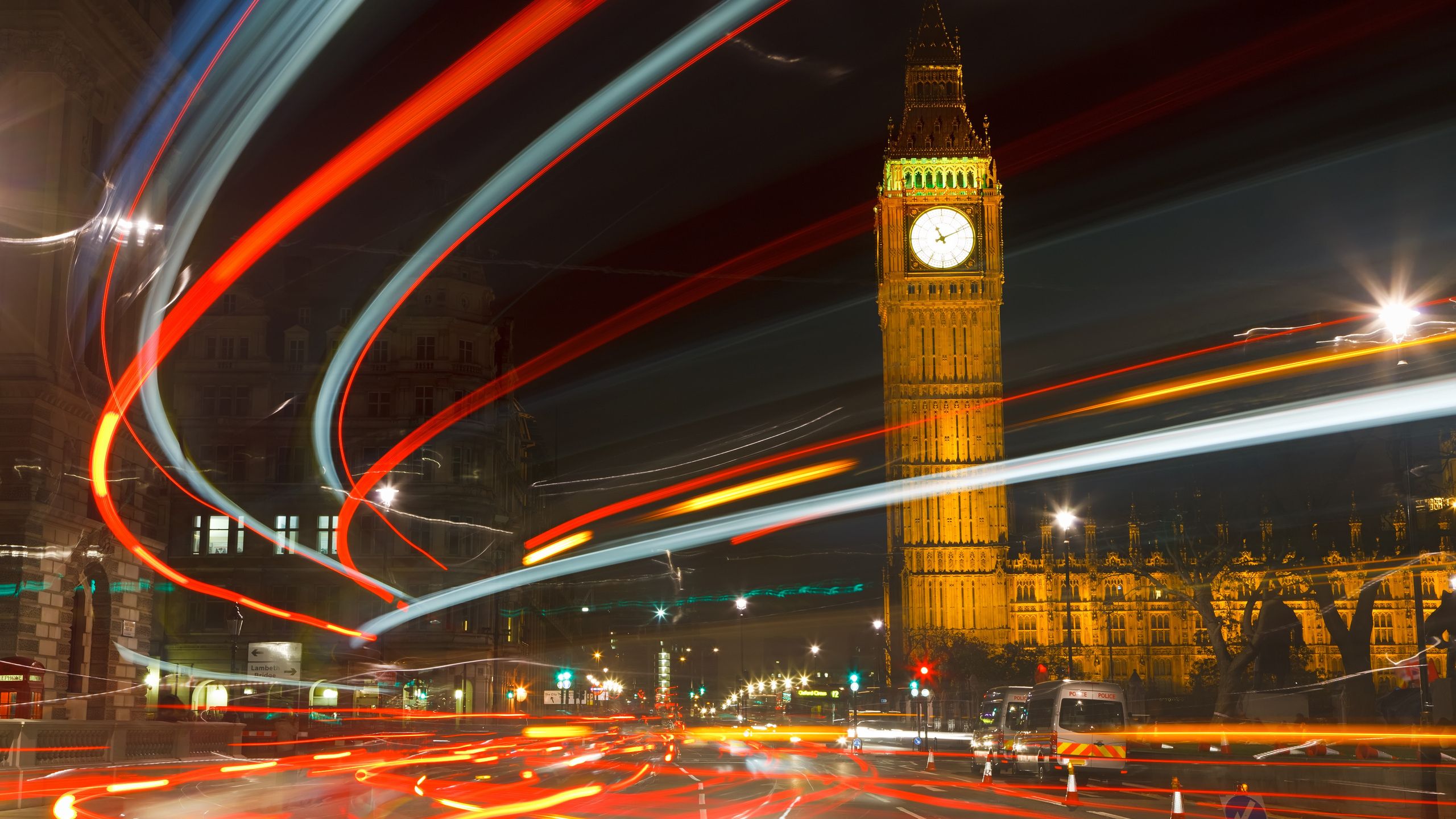 England, London, Big Ben, City, Night, Lights - Big Ben - HD Wallpaper 