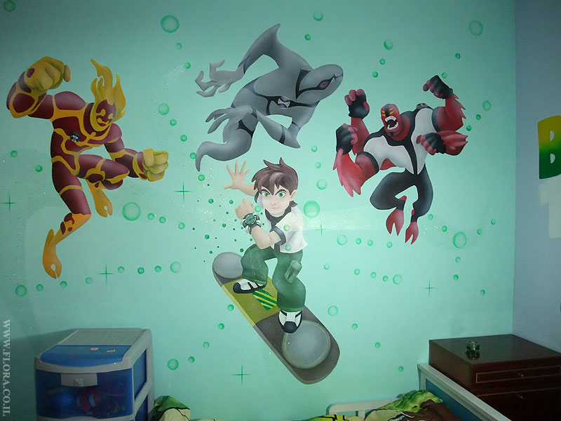 Ben 10 Bedroom Ideas - HD Wallpaper 