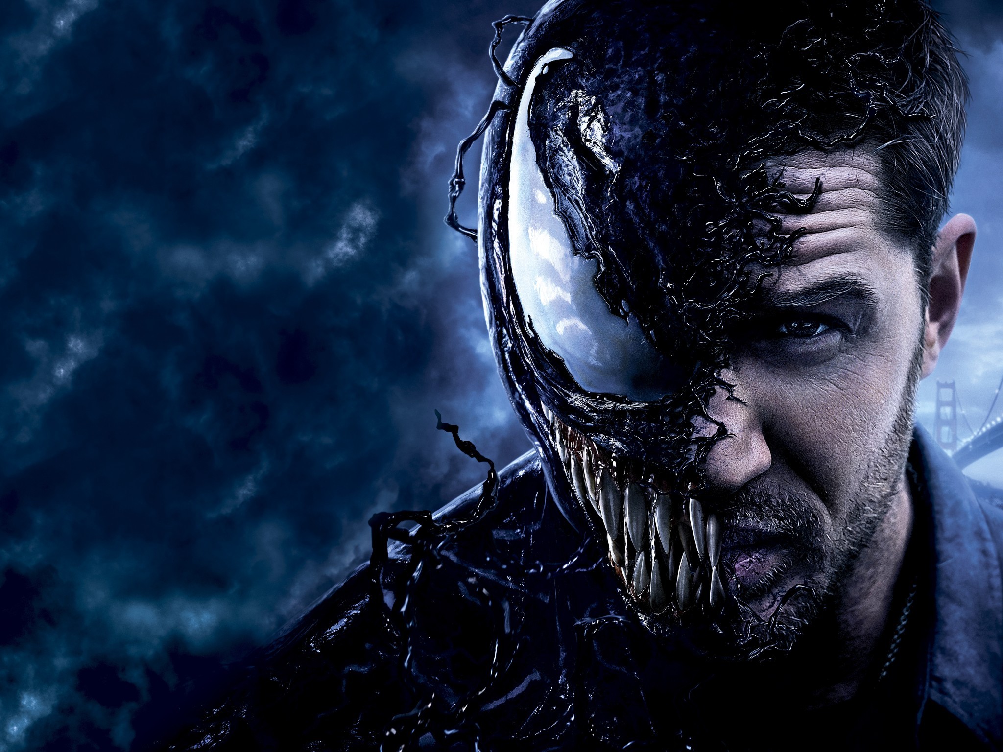 Venom, Tom Hardy - Venom Hd Wallpaper For Pc - HD Wallpaper 