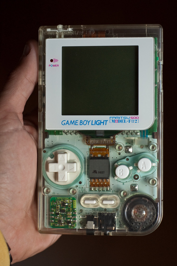 Gameboy Light Skeleton - HD Wallpaper 