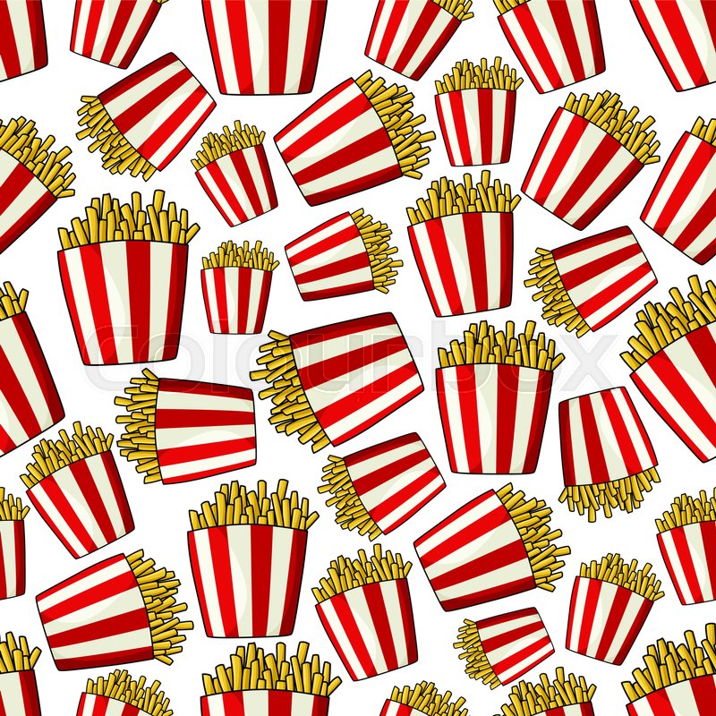 French Fries Background - HD Wallpaper 