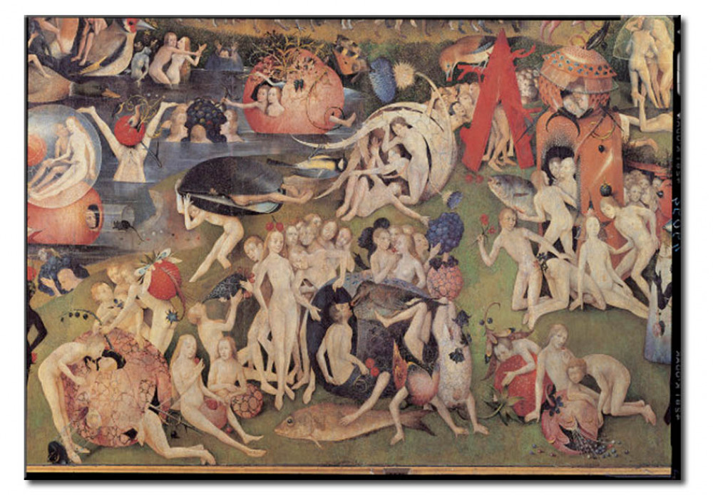 Reproduction Painting The Garden Of Earthly Delights - HD Wallpaper 
