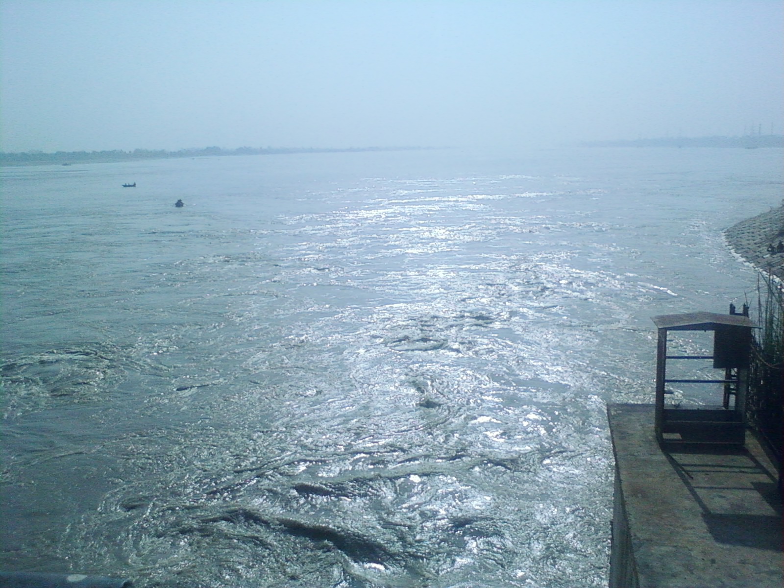 Kanpur Image - Ganga Bairaj Kanpur - HD Wallpaper 