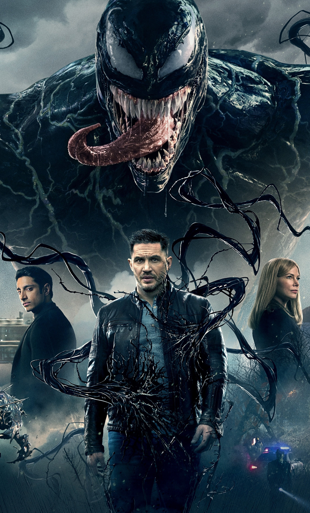 Venom, Tom Hardy, Michelle Williams, Riz Ahmed, 2018, - HD Wallpaper 
