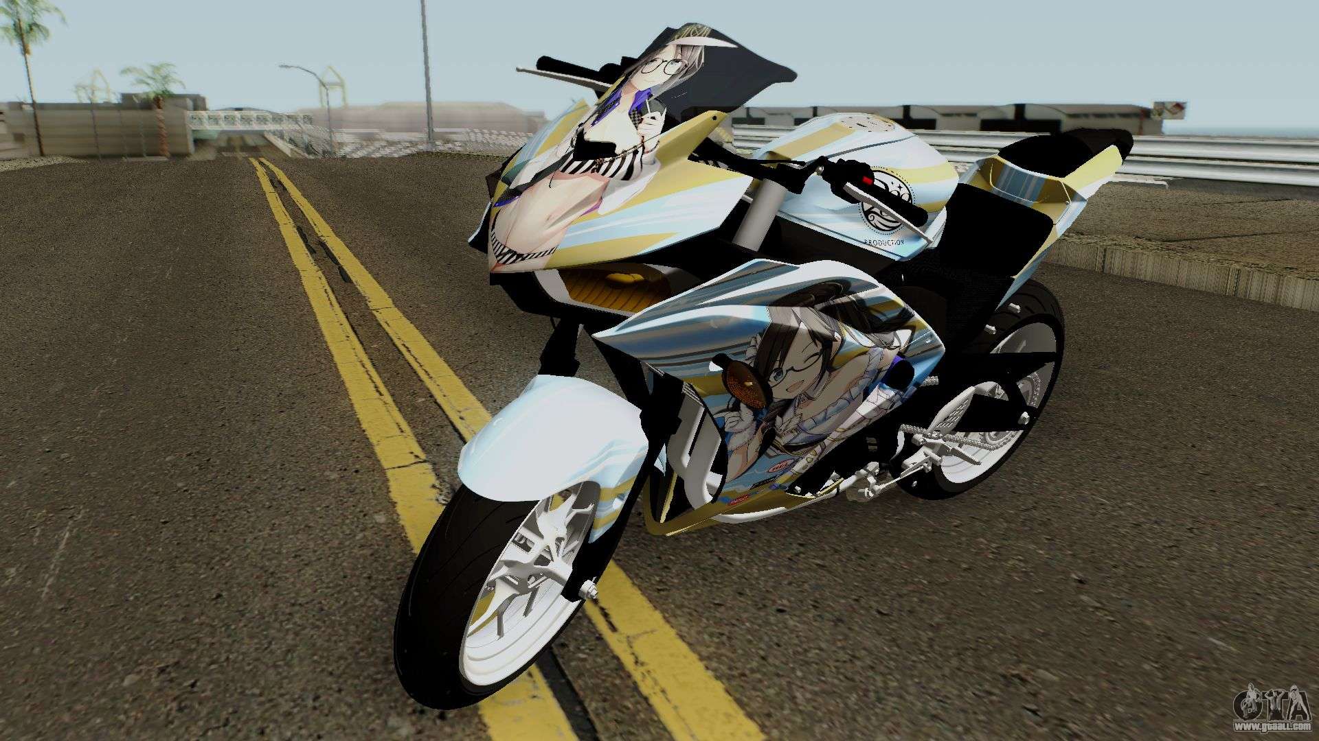 Yamaha R25 Mitsumine Itasha For Gta San Andreas - Yamaha Yzf-r25 - HD Wallpaper 