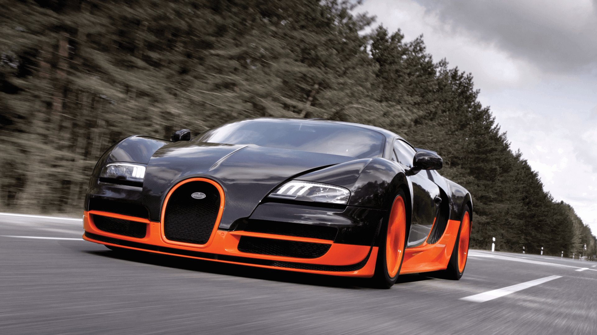 Bugatti Veyron Super Sport Street - Bugatti Veyron - HD Wallpaper 