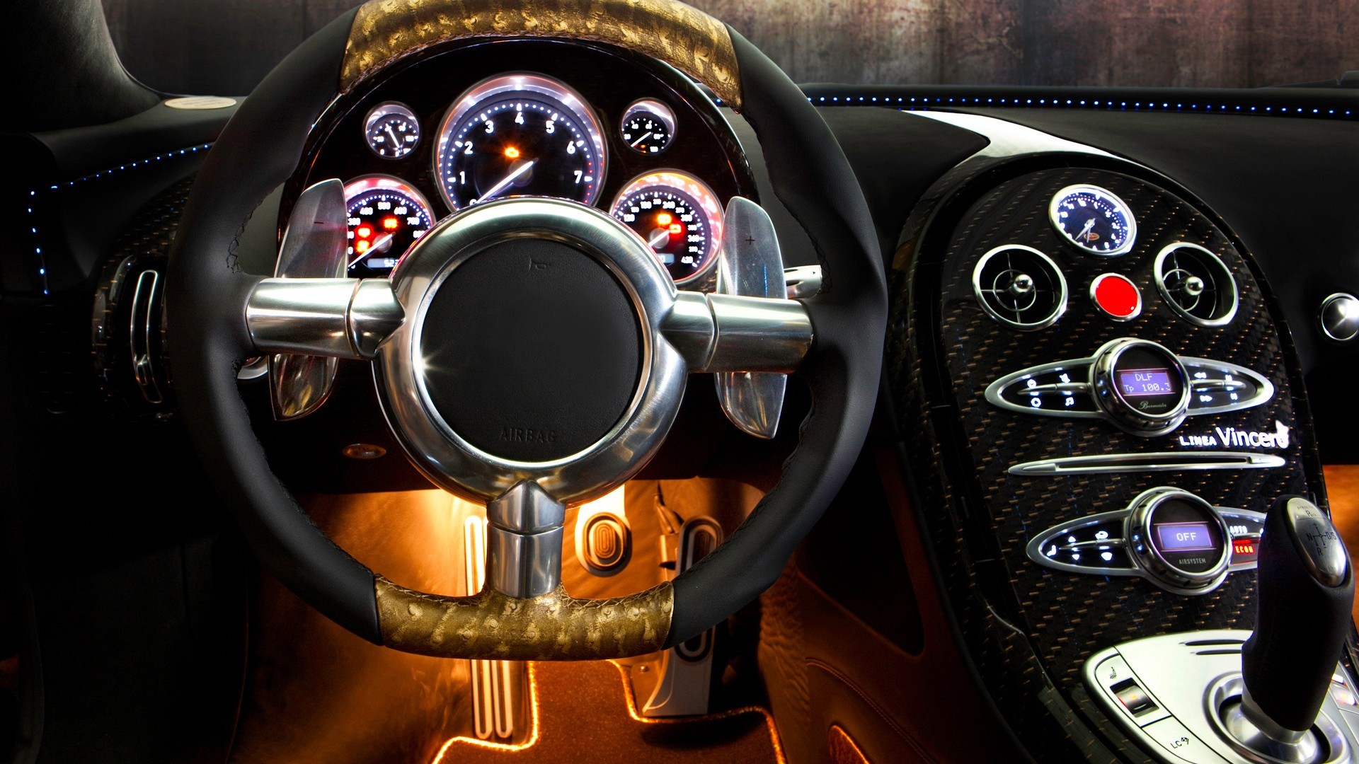 Mansory Bugatti Veyron Linea Vincero D Oro - HD Wallpaper 