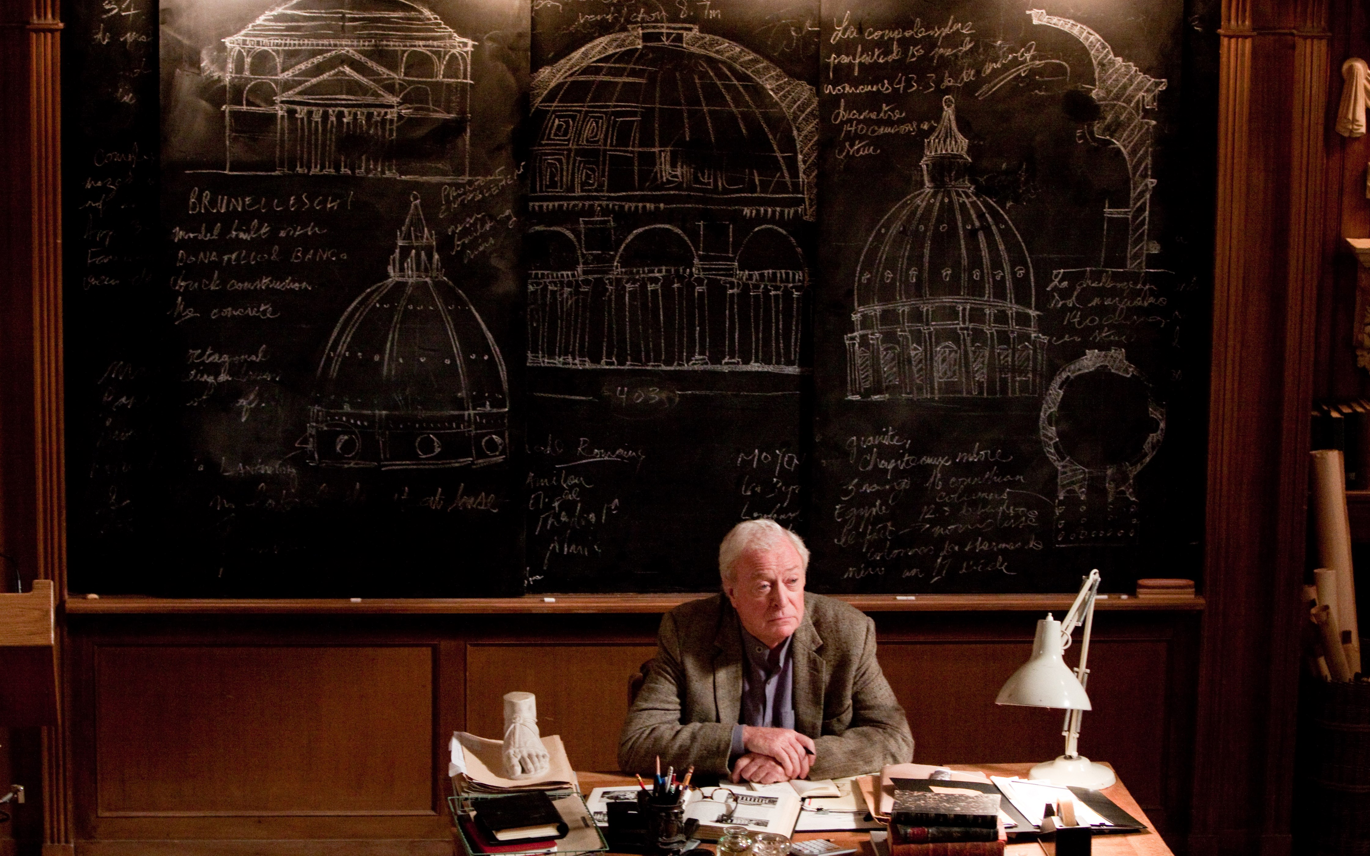 Michael Caine Office - HD Wallpaper 
