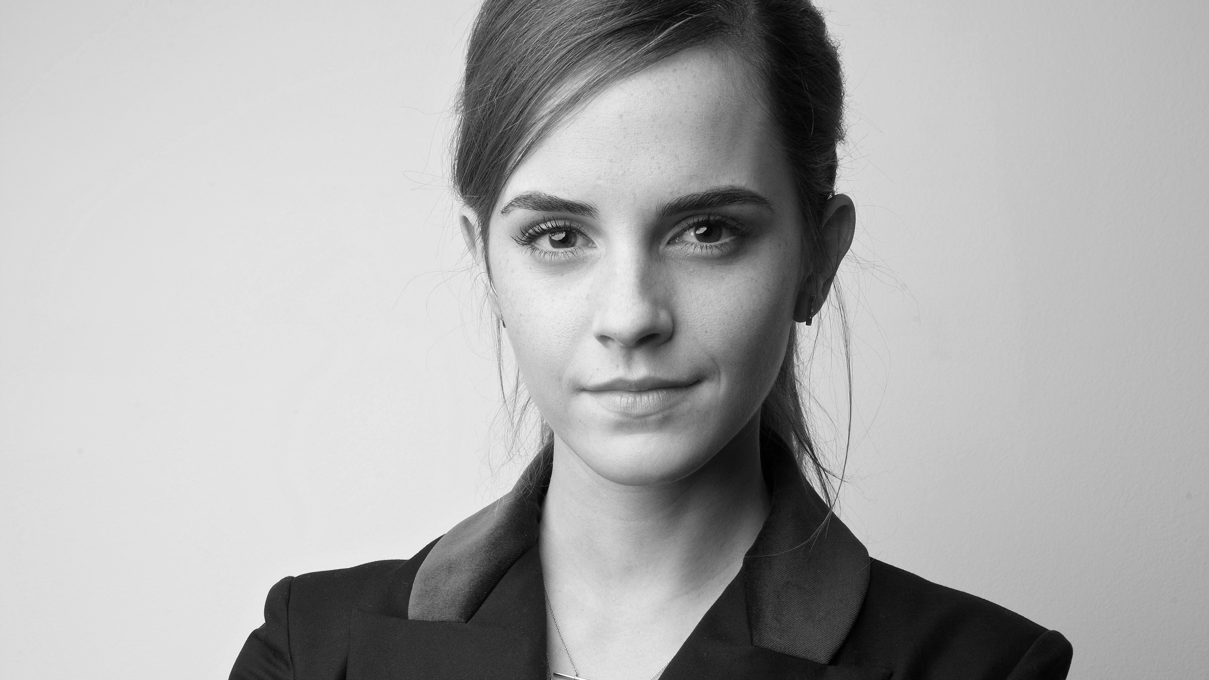 Emma Watson 2019 4k - Emma Watson Black And White - HD Wallpaper 