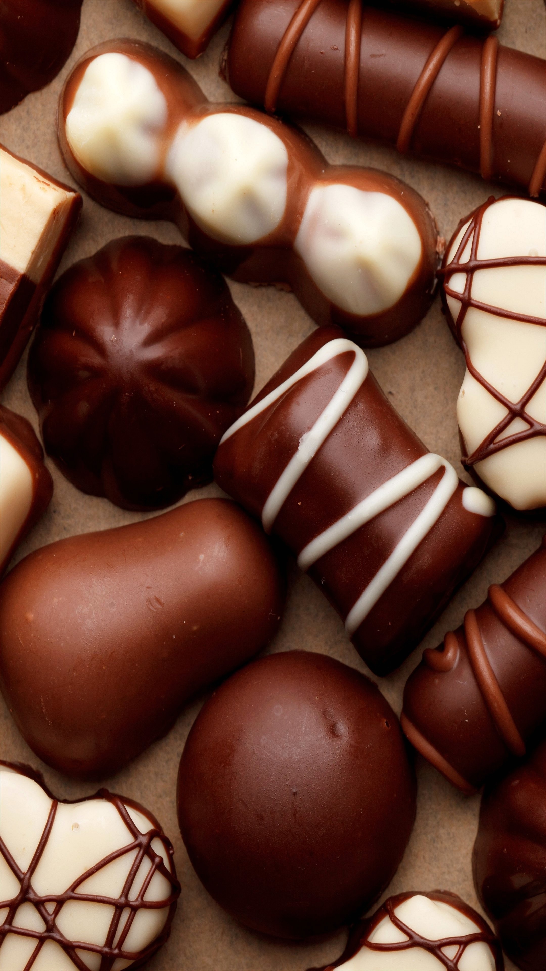 3d Wallpapers Of Chocolates - 2160x3840 Wallpaper 