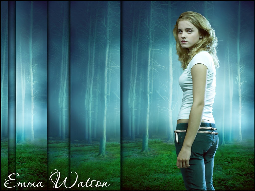 Emma Watson Wallpaper - Обои Эмма Уотсон - HD Wallpaper 