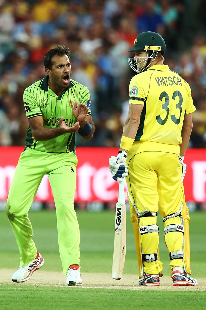 When Wahab Riaz Almost Stole Aussie Thunder - Wahab Riaz In World Cup 2019 - HD Wallpaper 