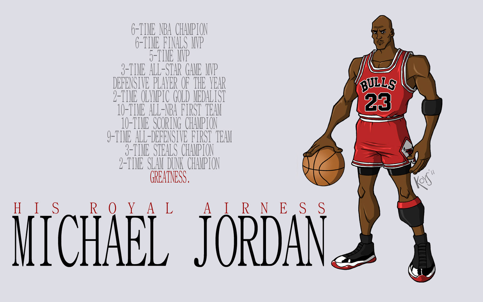 Nba Michael Jordan Cartoon - HD Wallpaper 