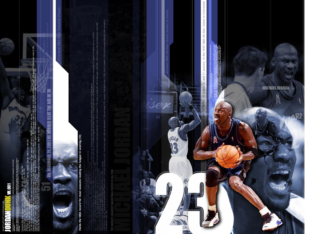 Michael Jordan 23 Wizards Wallpaper - Poster - HD Wallpaper 