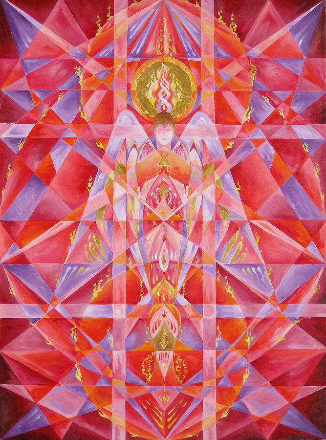 Saint Michael Archangel Abstract Paintings - HD Wallpaper 