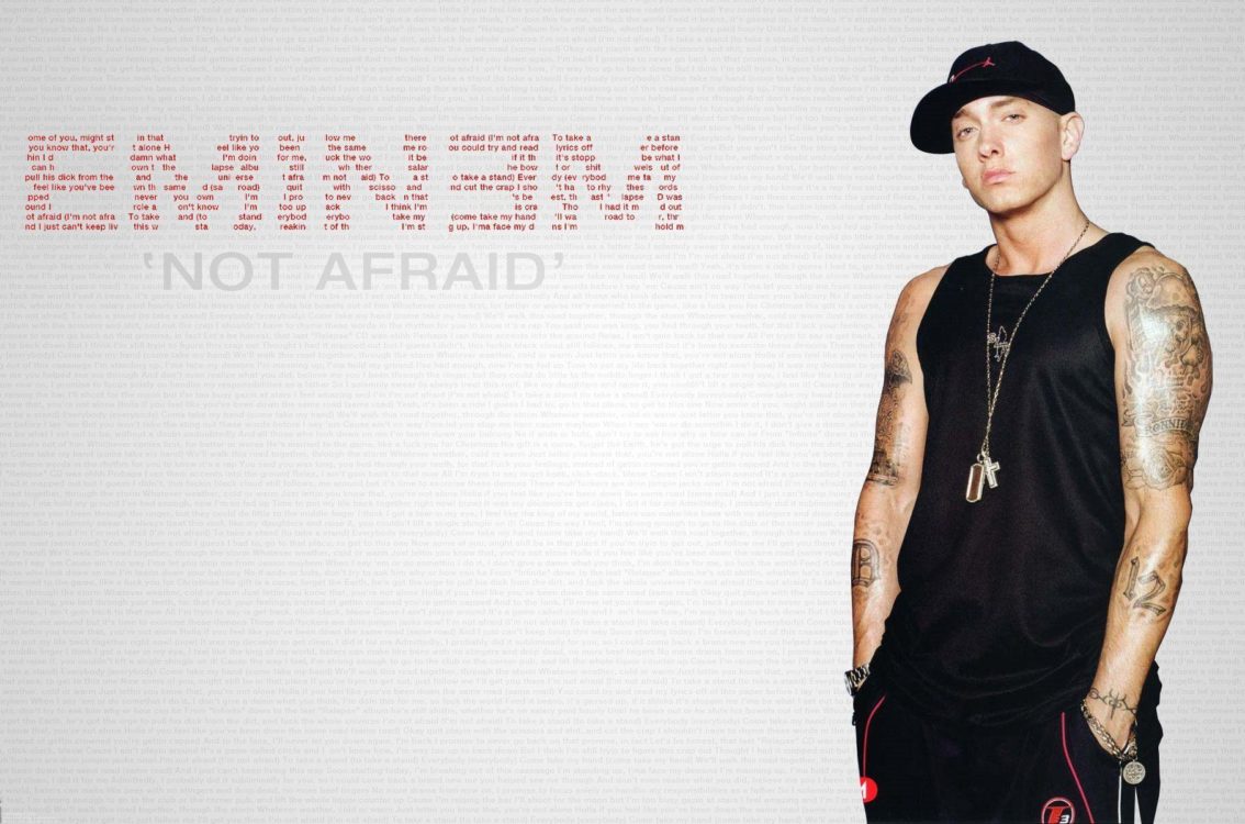 Not Afraid Eminem Images Hd - HD Wallpaper 
