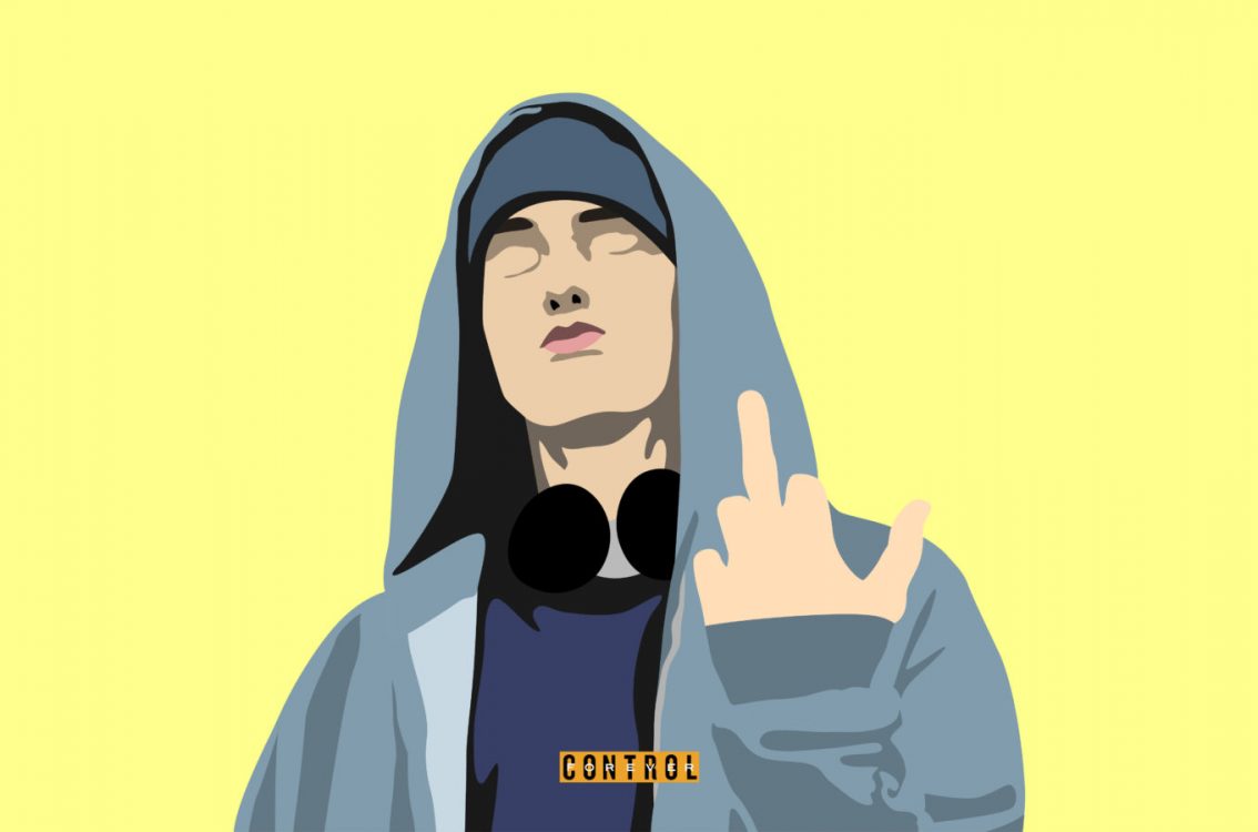 Iphone Eminem Wallpaper Cartoon - HD Wallpaper 