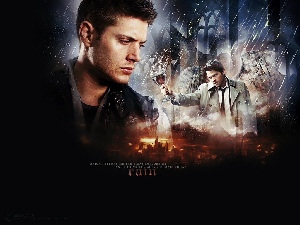 Images Dean And Castiel Hd Wallpaper And Background - Supernatural Wallpaper Dean Castiel - HD Wallpaper 