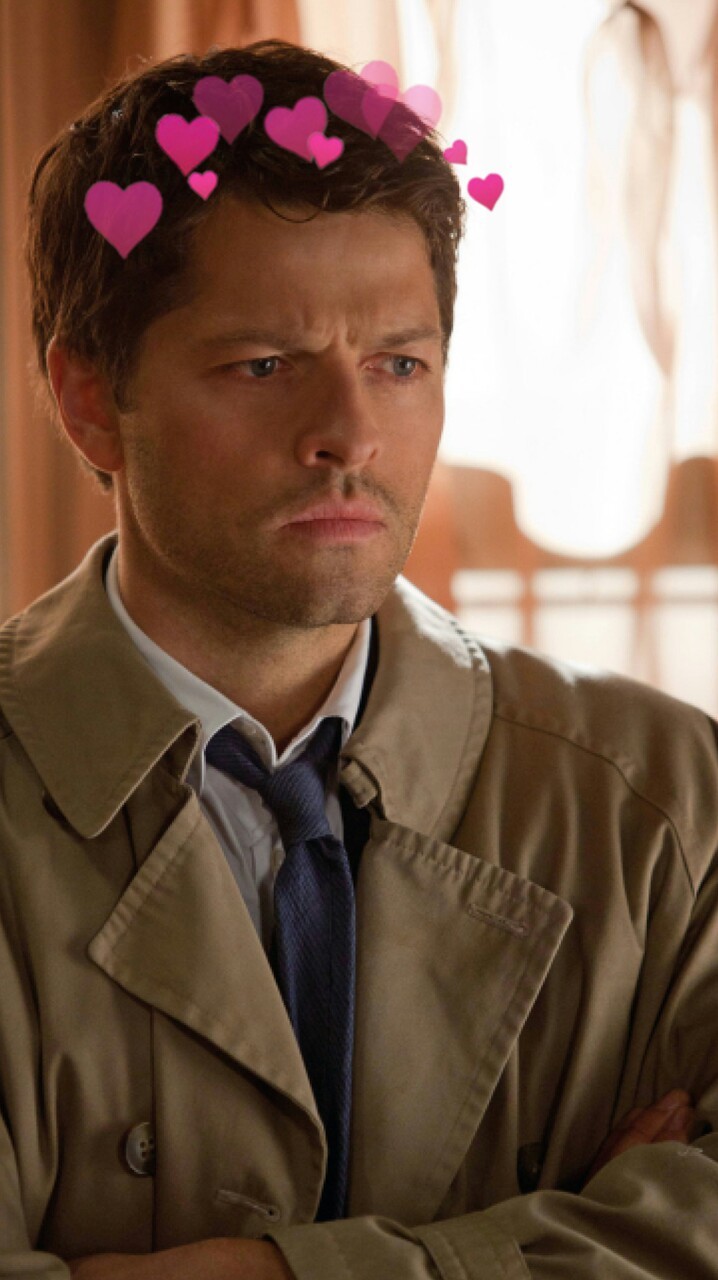 Supernatural, Wallpaper, And Castiel Image - Dean And Castiel Memes - HD Wallpaper 