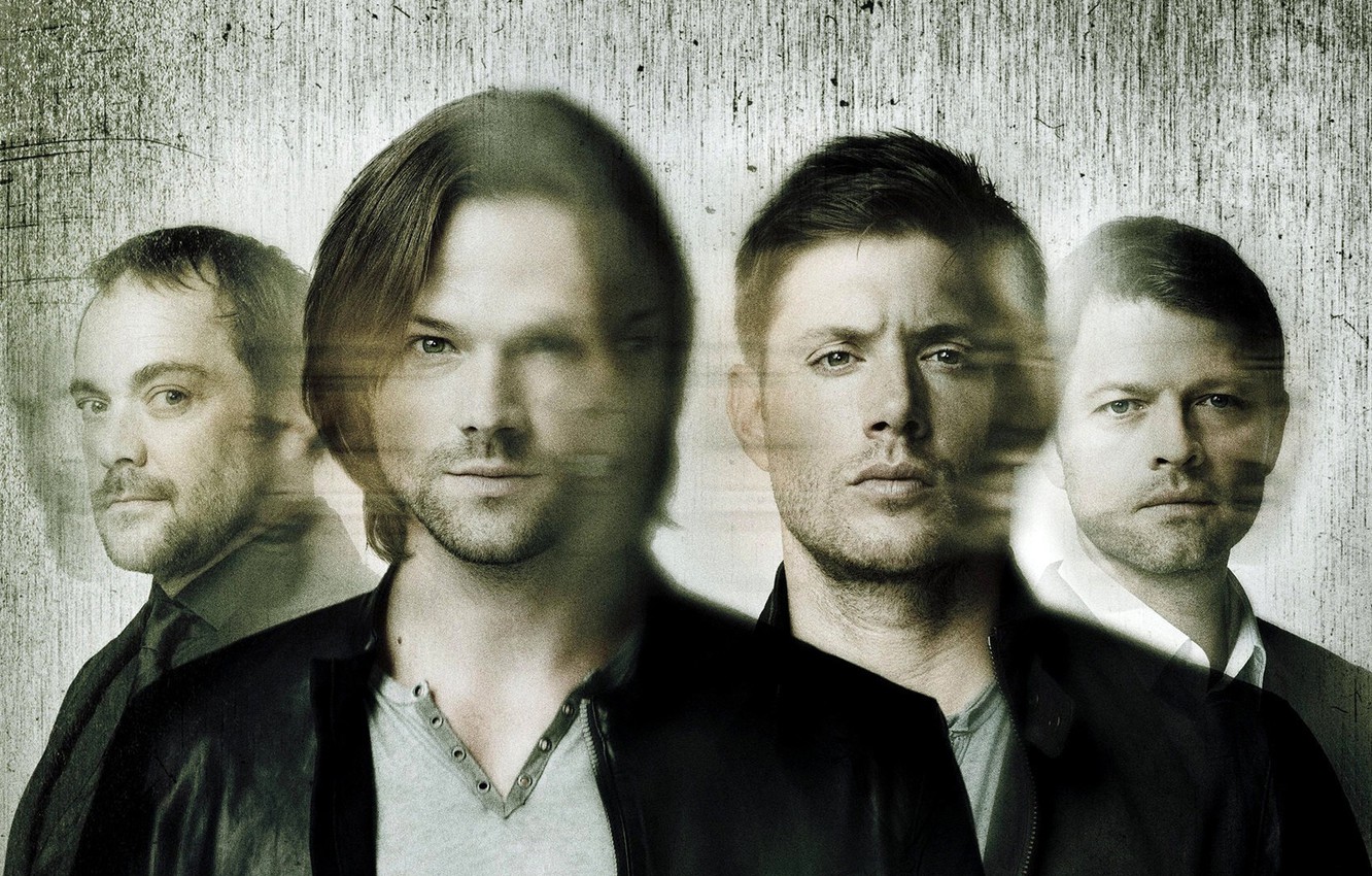 Photo Wallpaper Look, Face, The Series, Guys, Actors, - Supernatural Season 11 - HD Wallpaper 
