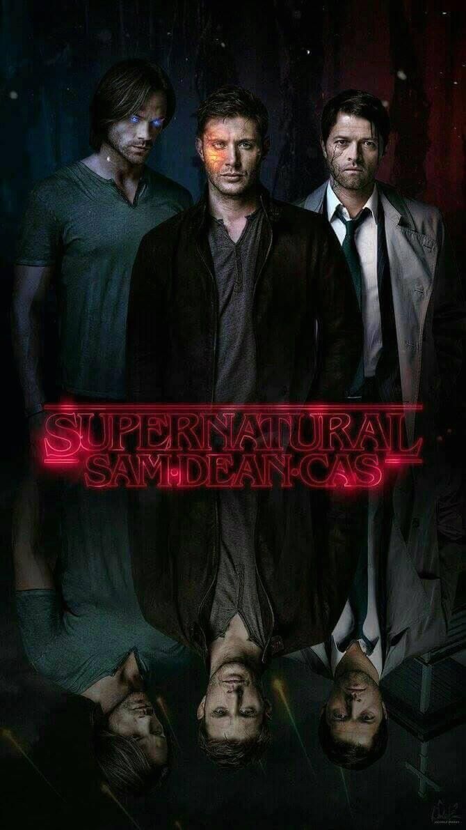 Supernatural Stranger Things - HD Wallpaper 