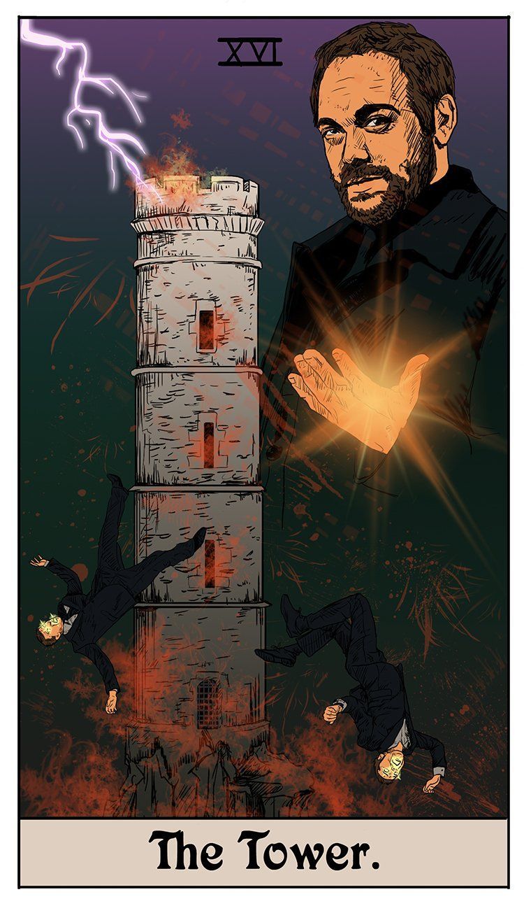Supernatural Fan Supernatural Tarot Cards - HD Wallpaper 