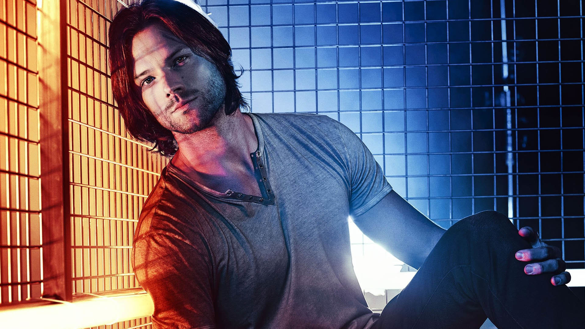 Download 1080p Supernatural Computer Wallpaper Id - Hot Pictures Of Jared Padalecki - HD Wallpaper 