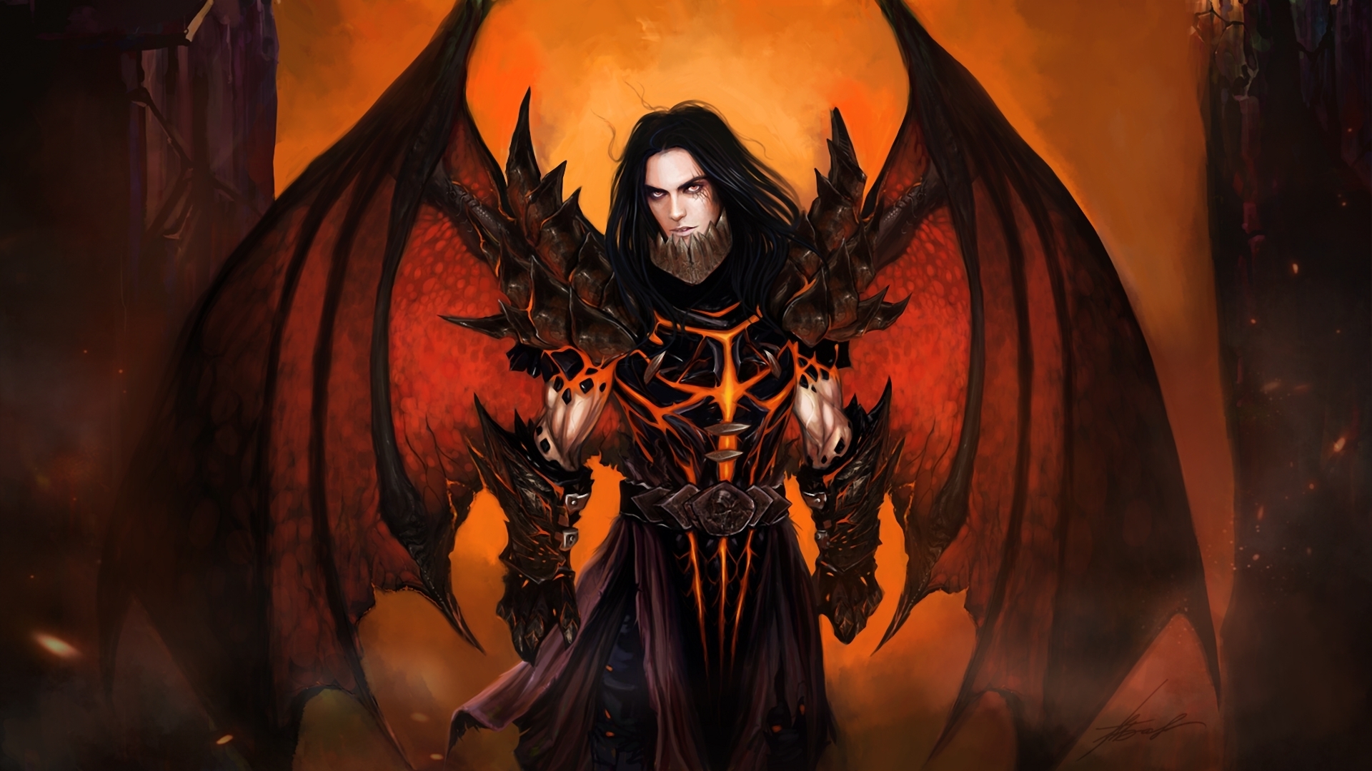 Deathwing Human Form - HD Wallpaper 