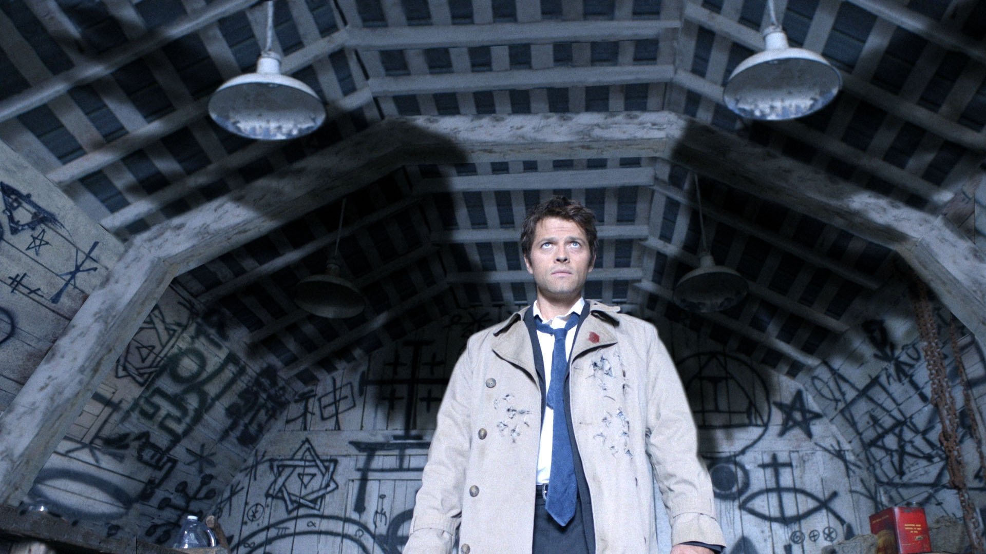 Angel Supernatural Castiel - HD Wallpaper 