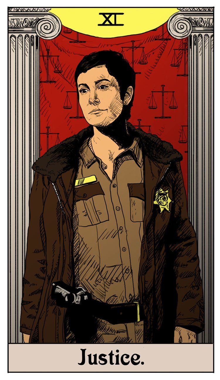 Supernatural Fan Art Tarot Cards - HD Wallpaper 