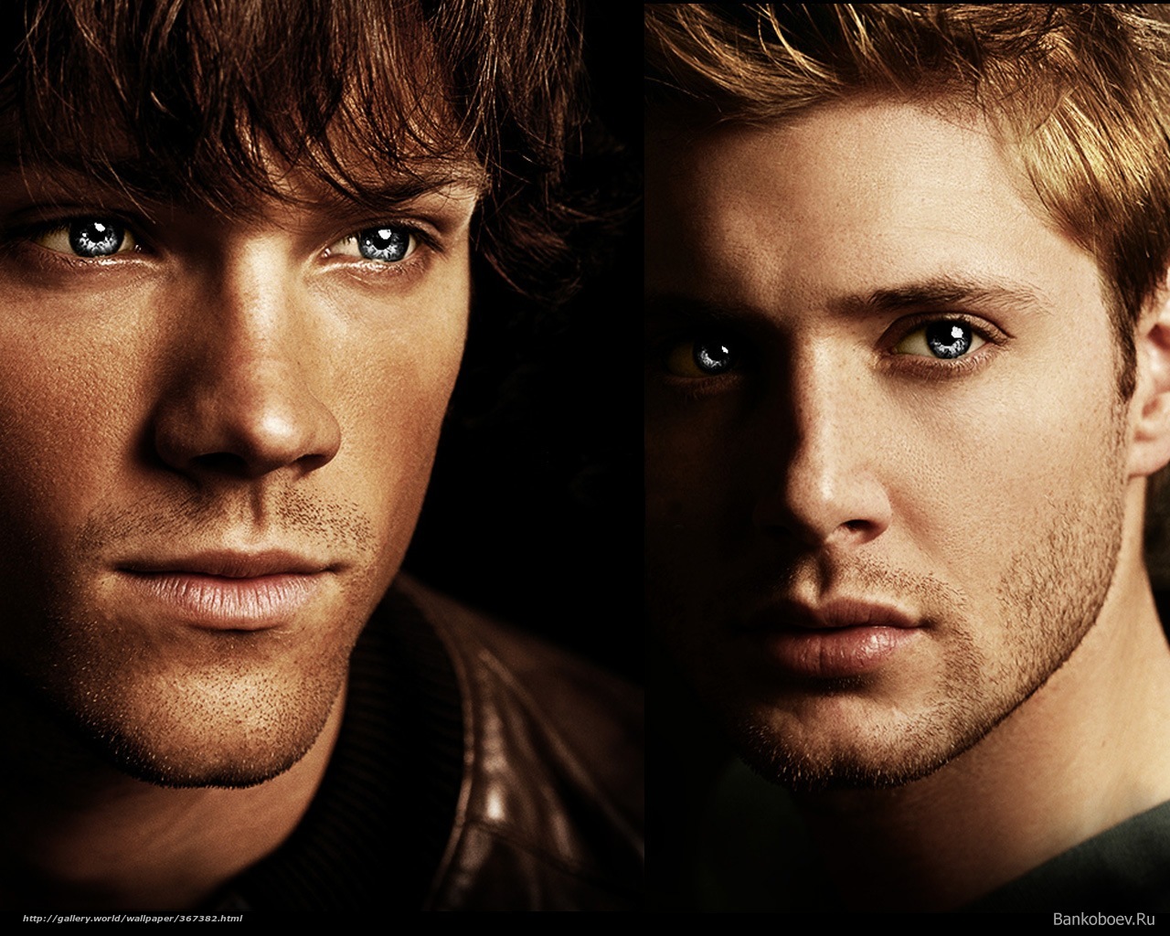 Download Wallpaper Din, Sam, Supernatural Free Desktop - Jensen Ackles Y Jared Padalecki Supernatural - HD Wallpaper 