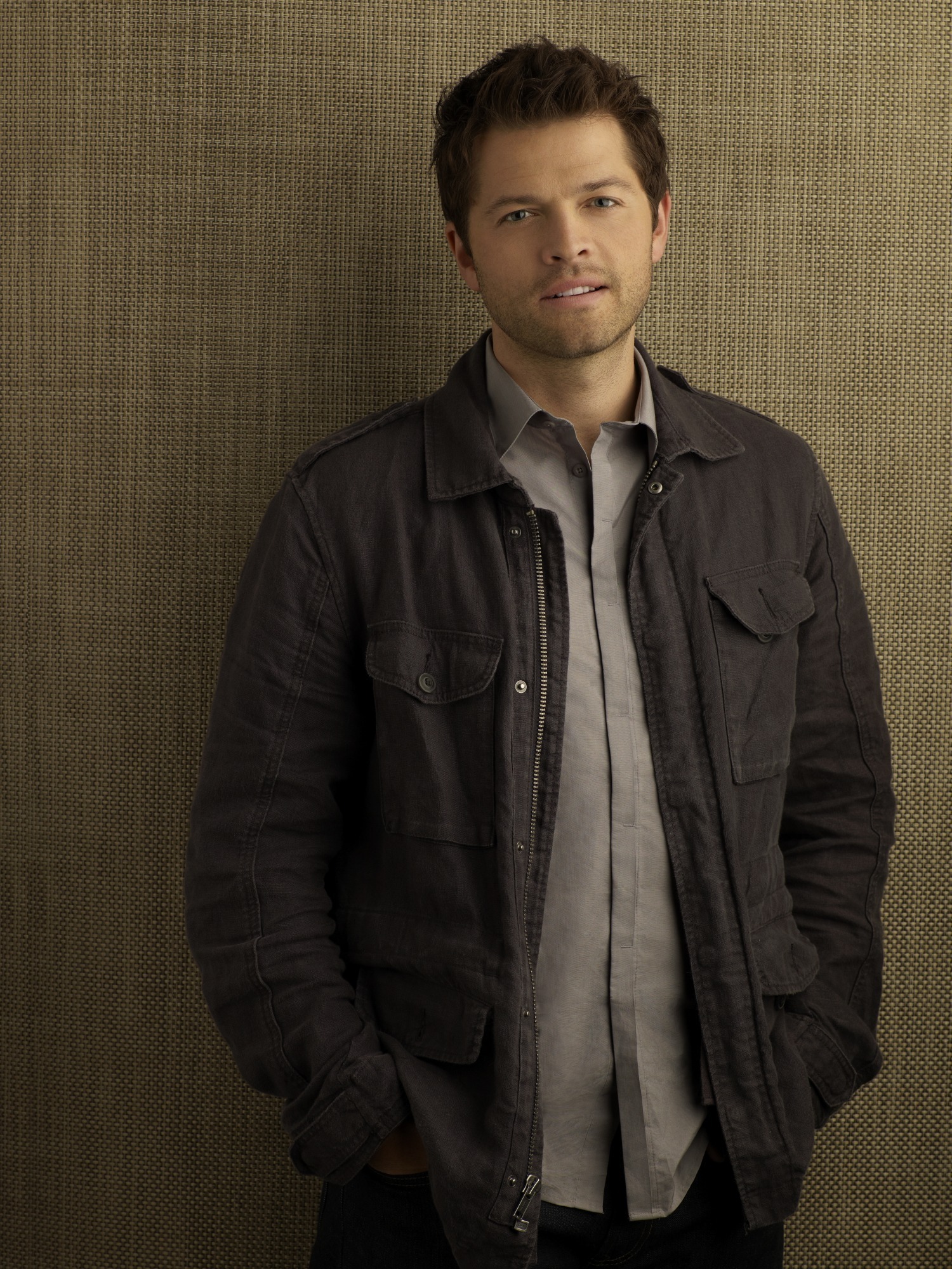 Misha Collins Cute - HD Wallpaper 